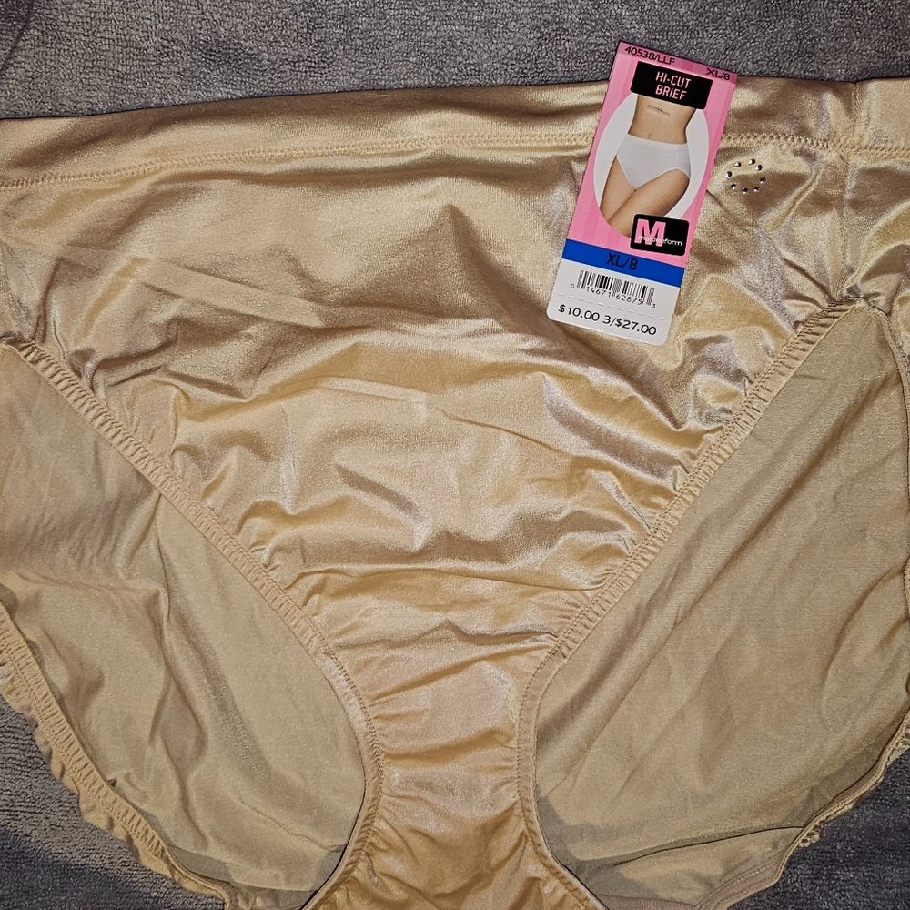 NWT Maidenform Hi Cut Brief XL/8